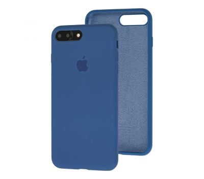 Чохол для iPhone 7 Plus / 8 Plus Silicone Full синій / navy blue