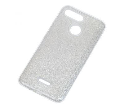 Чохол для Xiaomi Redmi 6 Shining Glitter з блискітками сріблястий 3418592