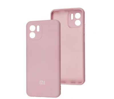 Чохол для Xiaomi  Redmi A1 / A2 Full camera рожевий / pink