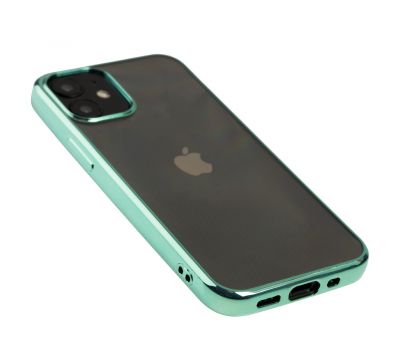 Чохол для iPhone 12 mini Glossy edging зелений 3419187