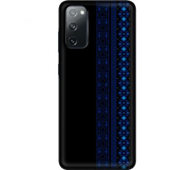 Чохол для Samsung Galaxy S20 (G980)  MixCase патріотичні синій колір вишиванки
