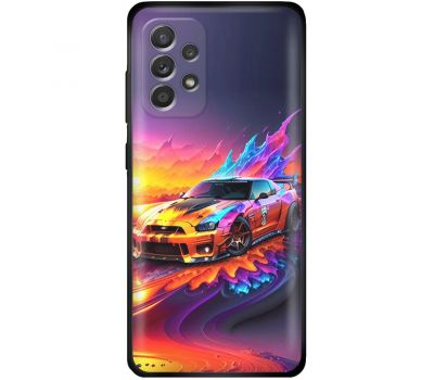 Чохол для Samsung Galaxy A72 MixCase машини неон mix