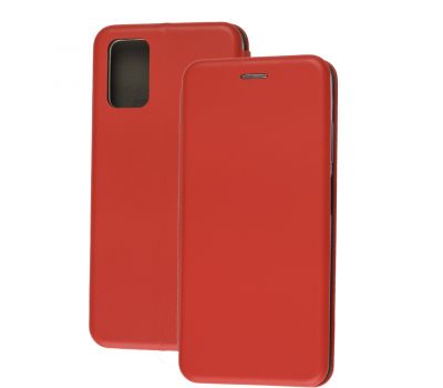 Чохол книжка Premium для Samsung Galaxy A02s / A03s червоний