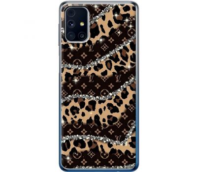 Чохол для Samsung Galaxy M31s (M317) MixCase Леопард Louis Vuitton