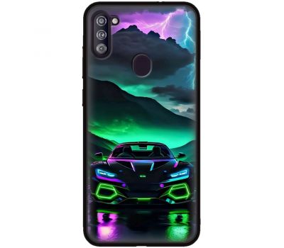 Чохол для Samsung Galaxy A11 / M11 MixCase машини неон в ночі