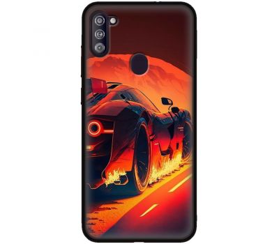 Чохол для Samsung Galaxy A11 / M11 MixCase машини неон жовто-помаранчева