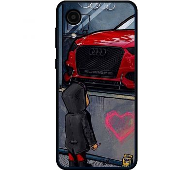 Чохол для Samsung Galaxy A03 Core (A032) MixCase машини неон Audi