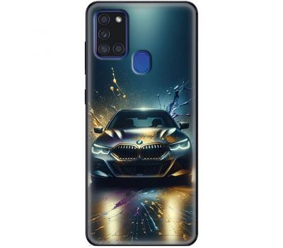 Чохол для Samsung Galaxy A21s (A217) MixCase машини неон bmw