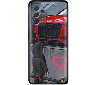 Чохол для Samsung Galaxy A23 (A235) MixCase машини неон Audi