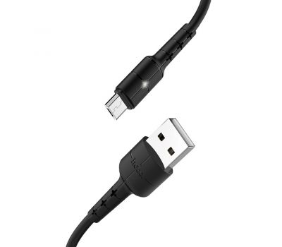 Кабель USB Hoco X30 Star microUSB 2A 1.2 m чорний 3421480