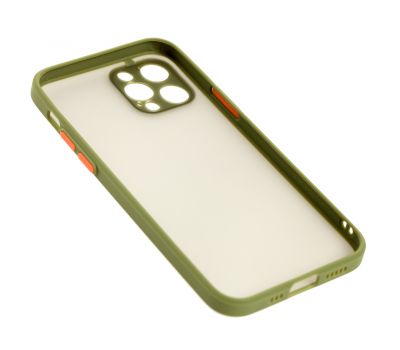 Чохол для iPhone 12 Pro LikGus Totu camera protect зелений 3421279