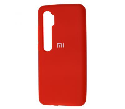 Чохол для Xiaomi  Mi Note 10 / Mi Note 10 Pro Silicone Full червоний