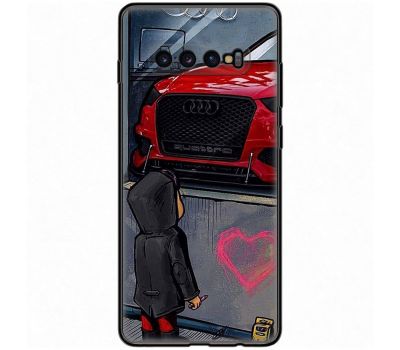 Чохол для Samsung Galaxy S10 (G973) MixCase машини неон Audi