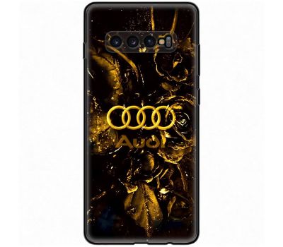 Чохол для Samsung Galaxy S10 (G973) MixCase машини неон Audi лого