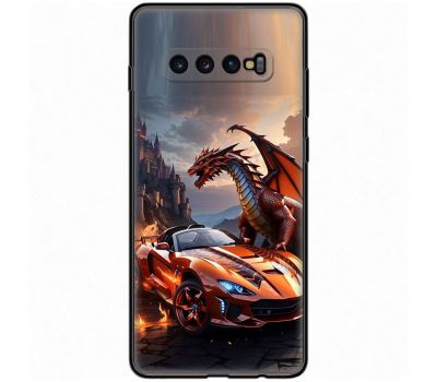 Чохол для Samsung Galaxy S10 (G973) MixCase машини неон дракон