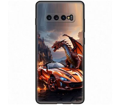 Чохол для Samsung Galaxy S10+ (G975) MixCase машини неон дракон