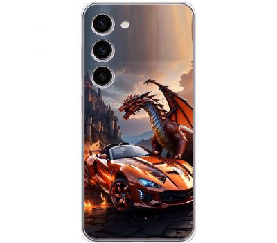 Чохол для Samsung Galaxy S23 (S911) MixCase машини неон дракон