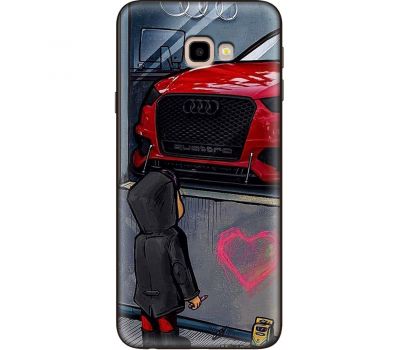 Чохол для Samsung Galaxy J4+ 2018 (J415) MixCase машини неон Audi