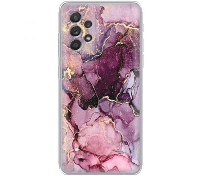 Чохол для Samsung Galaxy A33 5G MixCase мармур рожевий