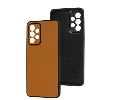 Чохол для Samsung Galaxy A33 5G Classic leather case orange