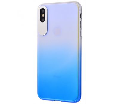 Чохол для iPhone Xs Max Rock classy gradient синій