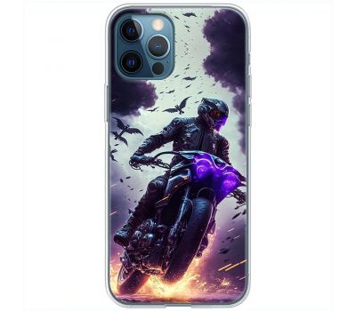 Чохол для iPhone 12 Pro MixCase машини неон мото