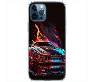 Чохол для iPhone 12 Pro MixCase машини неон mix car