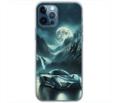 Чохол для iPhone 12 Pro MixCase машини неон місяць