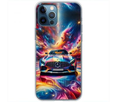 Чохол для iPhone 12 Pro MixCase машини неон кольоровий мікс