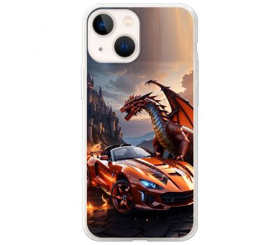 Чохол для iPhone 13 MixCase машини неон дракон