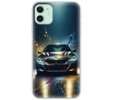 Чохол для iPhone 11 MixCase машини неон bmw