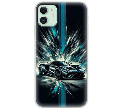 Чохол для iPhone 11 MixCase машини неон вибуховий