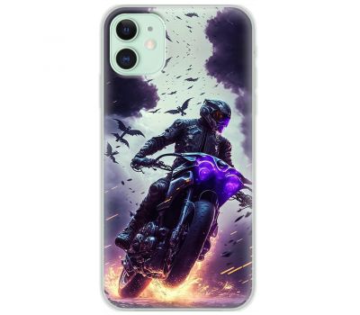 Чохол для iPhone 12 MixCase машини неон мото