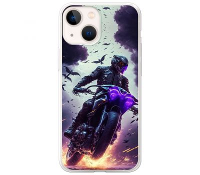 Чохол для iPhone 14 MixCase машини неон мото