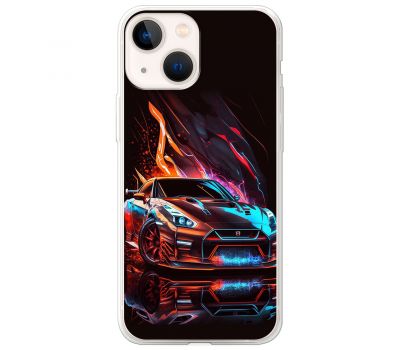 Чохол для iPhone 14 MixCase машини неон mix car