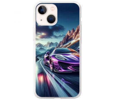 Чохол для iPhone 14 MixCase машини неон в горах