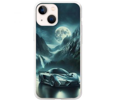 Чохол для iPhone 14 MixCase машини неон місяць