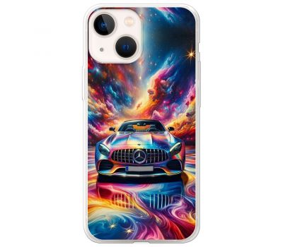 Чохол для iPhone 14 MixCase машини неон кольоровий мікс