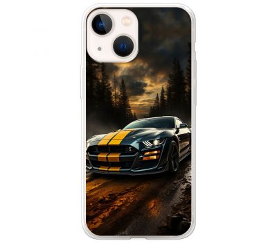 Чохол для iPhone 14 MixCase машини неон Ford Mustang