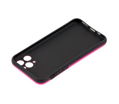 Чохол для iPhone 11 Pro Nice smile popsocket рожевий 3425074
