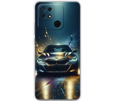 Чохол для Xiaomi Redmi 10C MixCase машини неон bmw