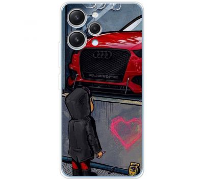 Чохол для Xiaomi Redmi 12 MixCase машини неон Audi