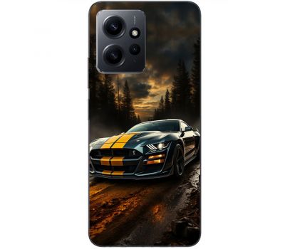 Чохол для Xiaomi Redmi Note 12 4G MixCase машини неон Ford Mustang