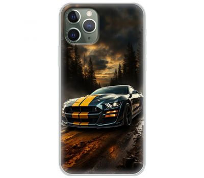 Чохол для iPhone 11 Pro Max MixCase машини неон Ford Mustang