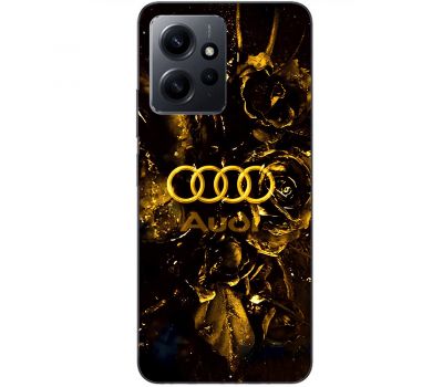 Чохол для Xiaomi Redmi Note 12 4G MixCase машини неон Audi лого