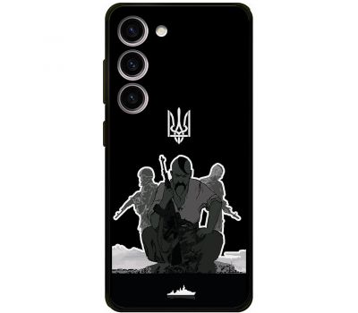 Чохол для Samsung Galaxy S23 (S911) MixCase патріотичні козак з автоматом