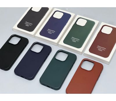 Чохол для iPhone 11 Pro Max Leather classic Full pine green 3427222