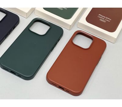 Чохол для iPhone 11 Pro Max Leather classic Full pine green 3427223