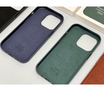 Чохол для iPhone 11 Pro Max Leather classic Full pine green 3427224