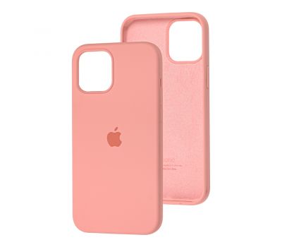 Чохол для iPhone 12 mini Silicone Full оранжевий / flamingo